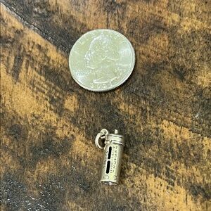 Sterling Silver baby bottle Charm bracelet jewelry